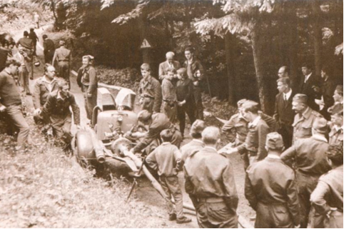 Doprava vody na hrad Svojanov 1966